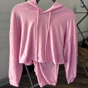Women's Large Pink Comfy Set